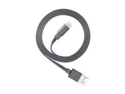 Ventev Charge & Sync 1.8m (6’) MFI Lightning-to-USB Cable - Grey