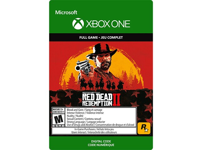 Red Dead Redemption 2 (Digital Download) for Xbox One