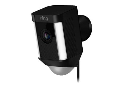 Ring Spotlight Camera - Câblé - Noir