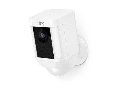 Ring Spotlight Camera - Battery Operated – White