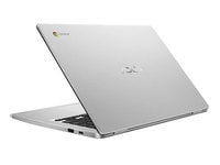 ASUS C423NA-RH01-CB 14” Chromebook with Intel® N3350, 32GB eMMC, 4GB RAM & Chrome OS – Silver
