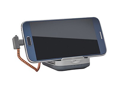 Ventev 3000mAh Charge Stand 3000c with Micro-USB Cable - Grey
