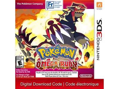 Pokemon Omega Ruby (Code Electronique) pour Nintendo 3DS	