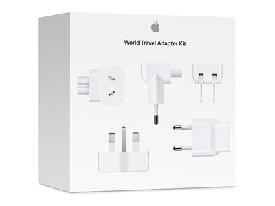 Trousse d’adaptateurs de voyage Apple® - blanc