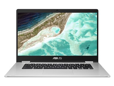ASUS C523NA-DH02 15.6” Chromebook with Intel® N3350, 32GB eMMC, 4GB RAM & Chrome OS - Silver