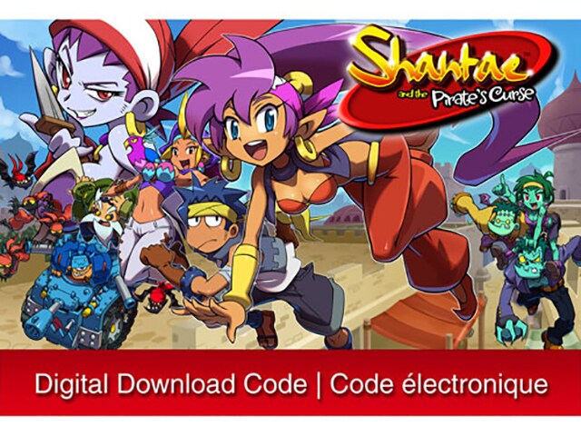 Shantae and the Pirates Curse (Code Electronique) pour Nintendo Switch