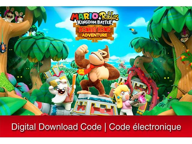 Mario + Rabbids Kingdom Battle Donkey Kong Adventure (Digital Download) for Nintendo Switch