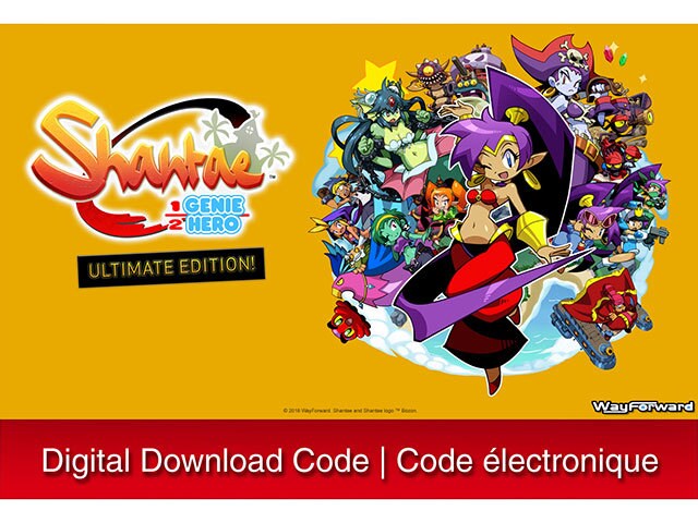 Shantae: Half- Genie Hero Ultimate Edition (Code Electronique) pour Nintendo Switch