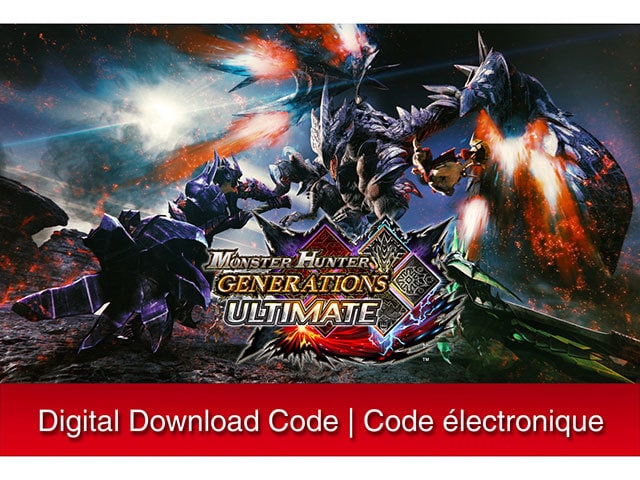 Monster Hunter Generations Ultimate (Digital Download) for Nintendo Switch