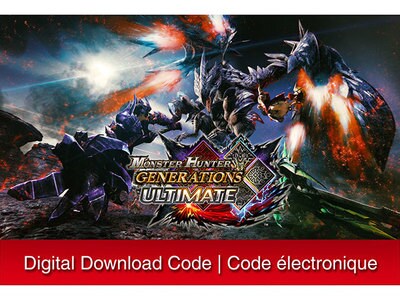 Monster Hunter Generations Ultimate (Code Electronique) pour Nintendo Switch