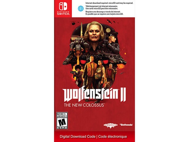Wolfenstein II: The New Colossus (Code Electronique) pour Nintendo Switch