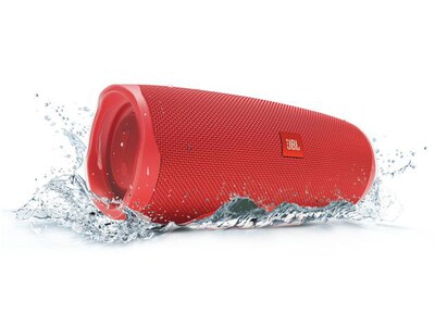 Haut-parleur Bluetooth® étanche Charge 4 de JBL - Rouge