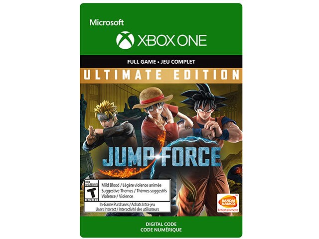Jump Force: Ultimate Edition (Code Electronique) pour Xbox One