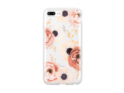 Habitu iPhone 6/6s/7/8 Plus Floral Collection Hybrid Case - Zinnia
