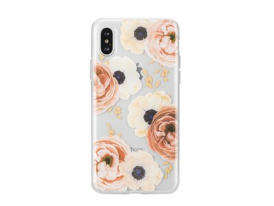 Habitu iPhone X/XS Floral Collection Hybrid Case - Zinnia
