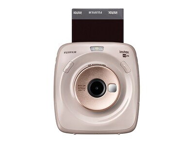 FUJIFILM instax® SQUARE SQ20 Instant Camera - Glossy Beige