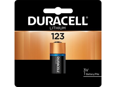 Pile au lithium Ultra 123 de Duracell - emballage de 1
