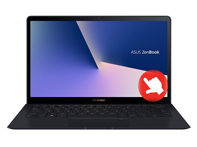 ASUS ZenBook S UX391FA-XH74T 13.3” Touchscreen Laptop with Intel® i7-8565U, 512GB SSD, 16GB RAM & Windows 10 Pro - Deep Dive Blue