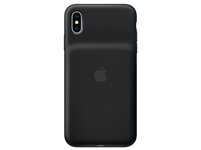 Étui intelligent avec pile pour iPhone XS Max– noir