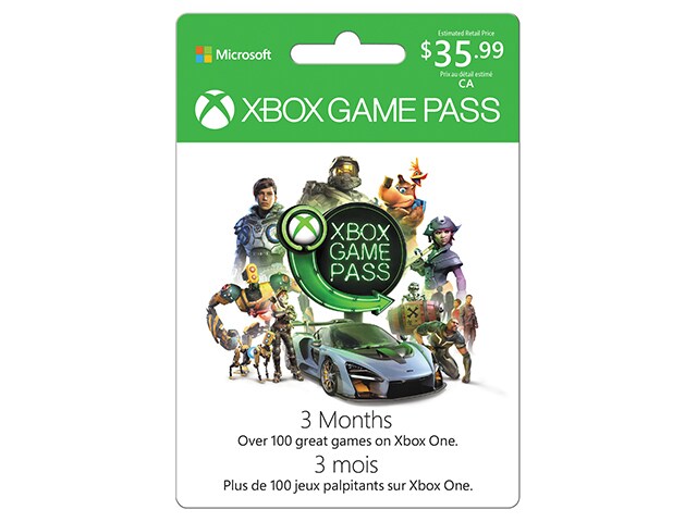 Pass jeu Xbox 3 mois