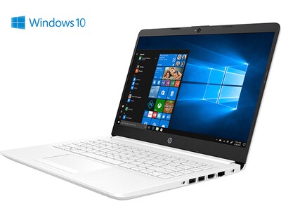 HP 14-cf0016ca 14” Laptop with Intel® i3-7020U, 1TB HDD, 8GB RAM & Windows 10 - White
