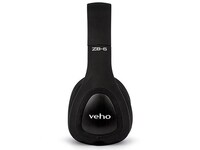 Casque d’écoute sans fil Bluetooth® ZB-6 de Veho - compatible Siri et assistant Google - Noir