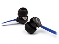 Écouteurs-boutons stéréo à suppression du bruit Z-1 de Veho - Bleu