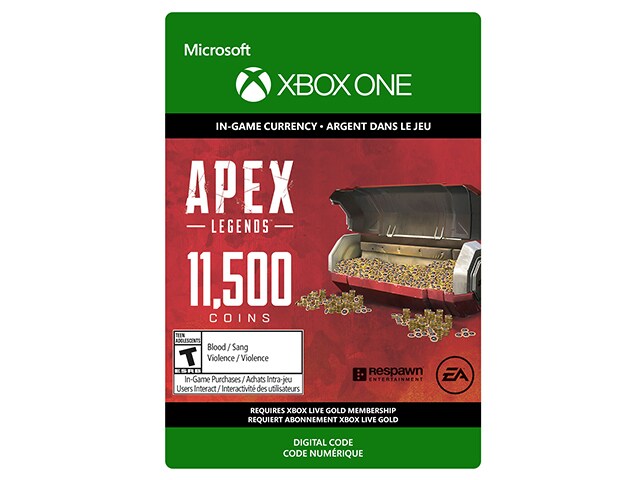 APEX Legends - 11500 Coins (Digital Download) for Xbox One 
