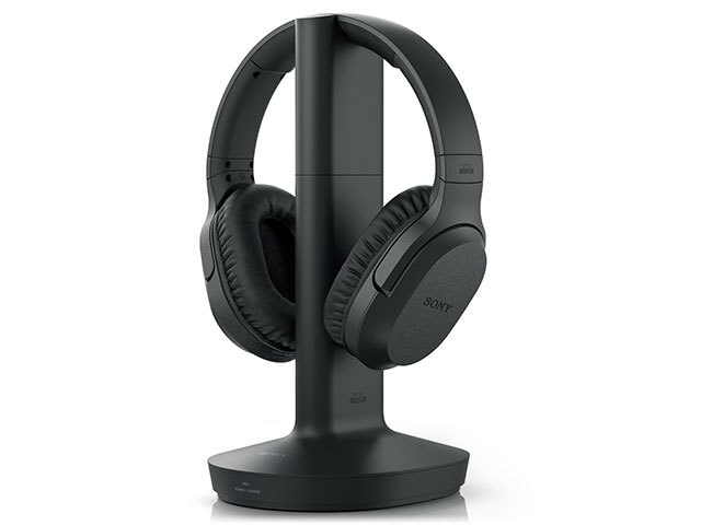 Sony RF400 Wireless Home Theatre Over-Ear Headphones - Black