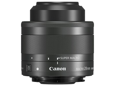 Objectif EF-M 28 mm f/3,5 Macro IS STM de Canon