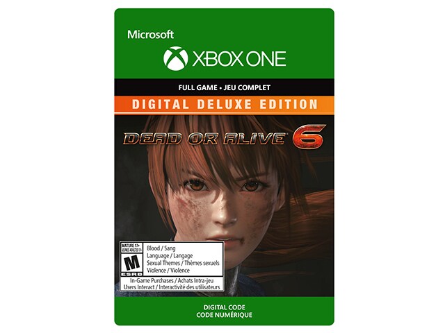 Dead or Alive 6: Digital Deluxe Edition (Code Electronique) pour Xbox One
