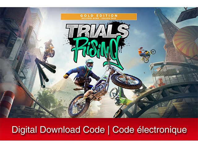 Trials Rising Gold Edition (Code Electronique) pour Nintendo Switch