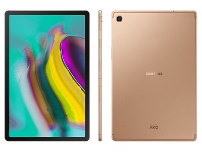 Samsung Galaxy Tab S5e SM-T720NZDLXAC 10.5 ” Tablet with 1.7GHz Hexa-Core Processor, 128GB of Storage & Android 9.0 - Gold