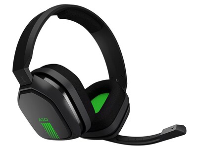 Astro A10 Over-Ear Wired Gaming Headset for Xbox One - Grey & Green