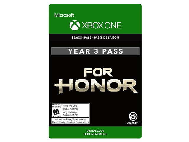 For Honor: Year 3 Pass (Code Electronique) pour Xbox One