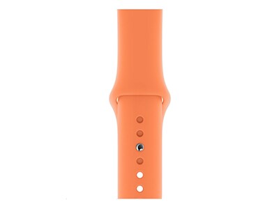 Bracelet sport de 40 mm pour montre Apple Watch - Papaye, petit et moyen