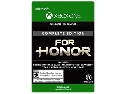 For Honor Complete Edition (Code Electronique) pour Xbox One