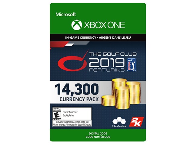 The Golf Club 2019 feat. PGA TOUR - 14,300 Currency (Code Electronique) pour Xbox One
