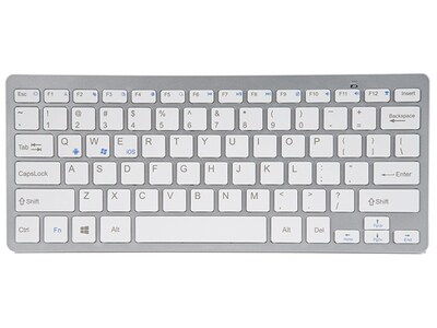 VITAL Wireless Bluetooth® 3.0 Keyboard with 78 Keys - Silver