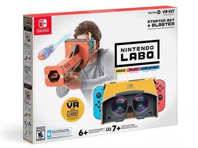 Nintendo Labo™ Toy-Con 04 : Trousse RV - trousse de départ + Blaster pour Nintendo Switch