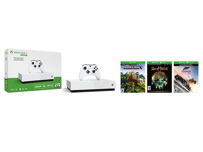 La console Xbox One S All-Digital Edition de 1 To (expérience de jeu sans disque)