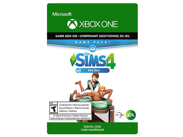 THE SIMS 4: SPA DAY (Code Electronique) pour Xbox One
