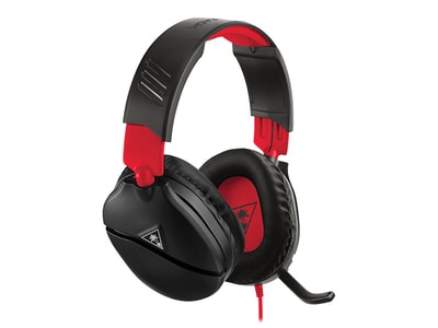 Turtle Beach Ear Force Recon 70 Wired Over-Ear Gaming Nintendo Switch Headset - Black & Red