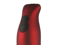 Brentwood HB33R 2-Speed Hand Blender with Soft Grip Handle - Red