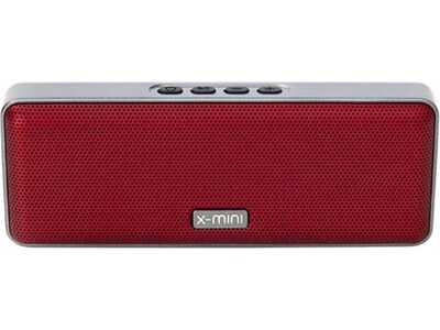 X-mini XOUNDBAR Bluetooth® Portable Pocket Speaker - Crimson Red