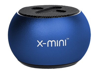 Mini haut-parleur Bluetooth® portatif CLICK 2 de X-mini - bleu nuit