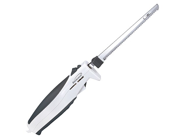 Brentwood TS1010 7" Electric Carving Knife - White