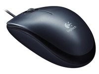 Logitech M100 Wired Optical Mouse - Black