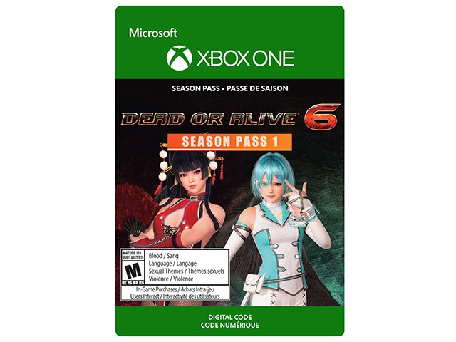 Dead or Alive 6: Season Pass 1 (Code Electronique) pour Xbox One