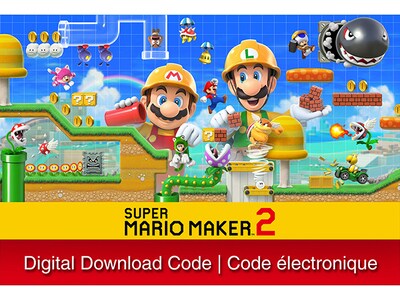 Super Mario Maker 2 Digital Download For Nintendo Switch